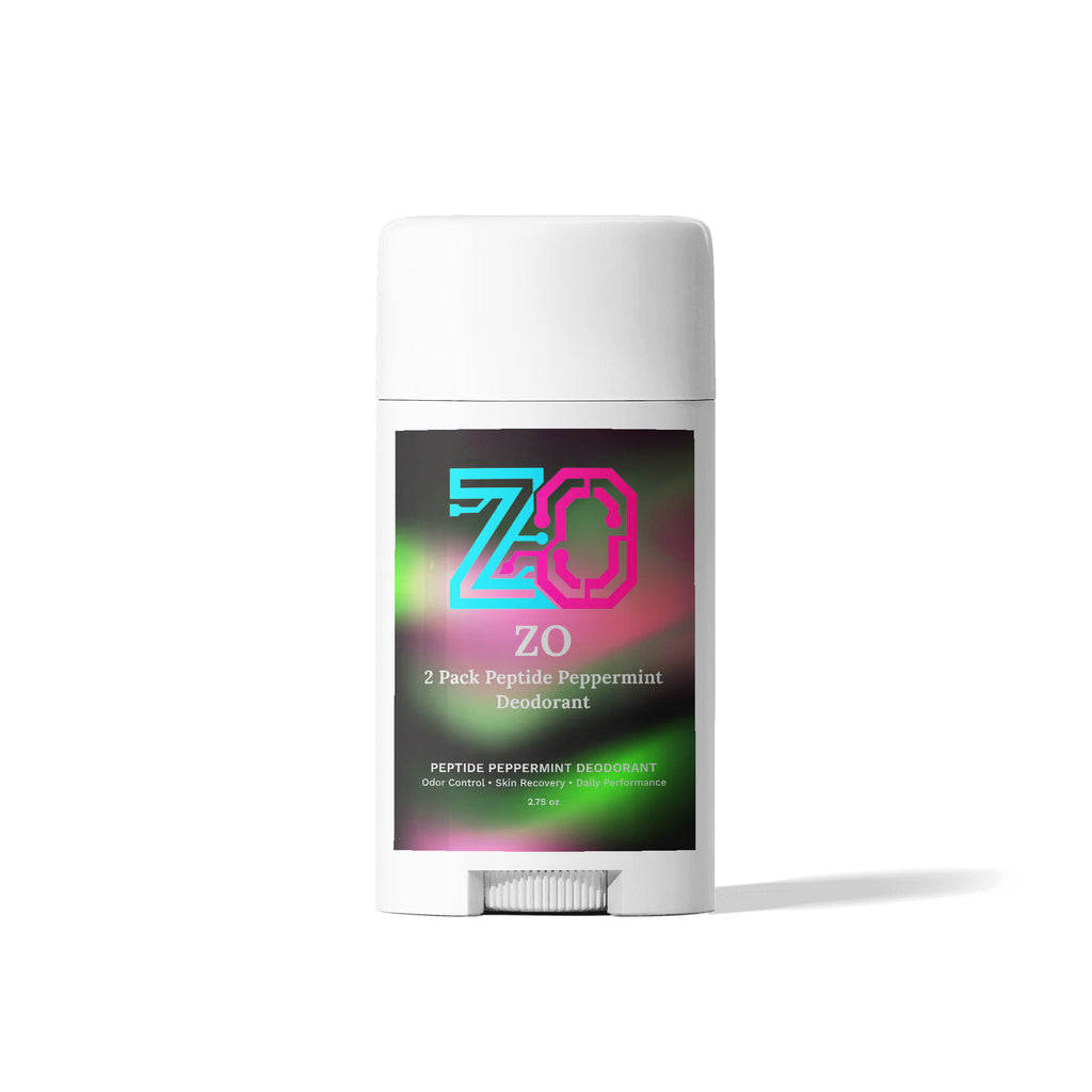 2 Pack Peptide Peppermint Deodorant
