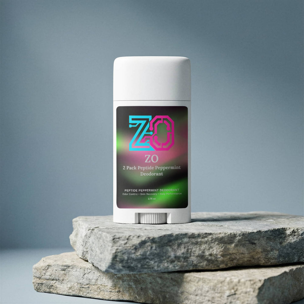 2 Pack Peptide Peppermint Deodorant