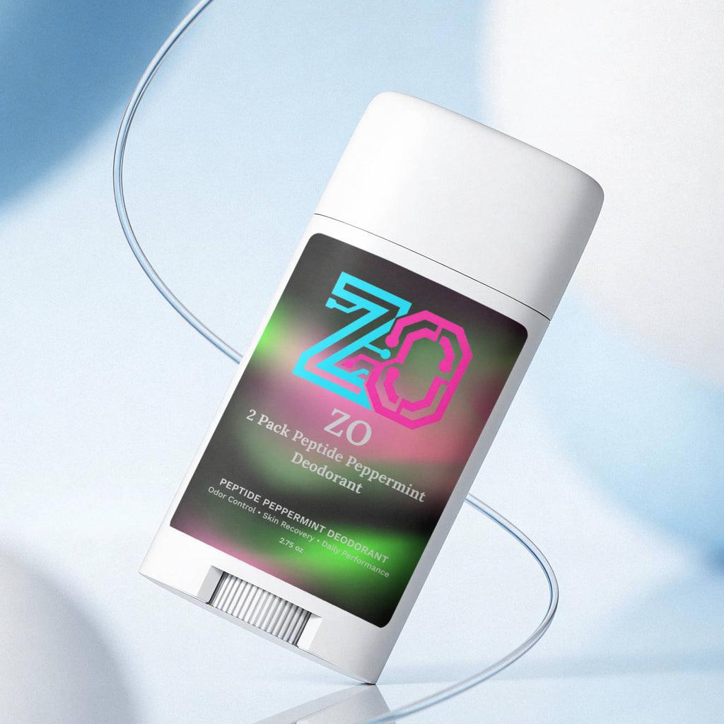 2 Pack Peptide Peppermint Deodorant